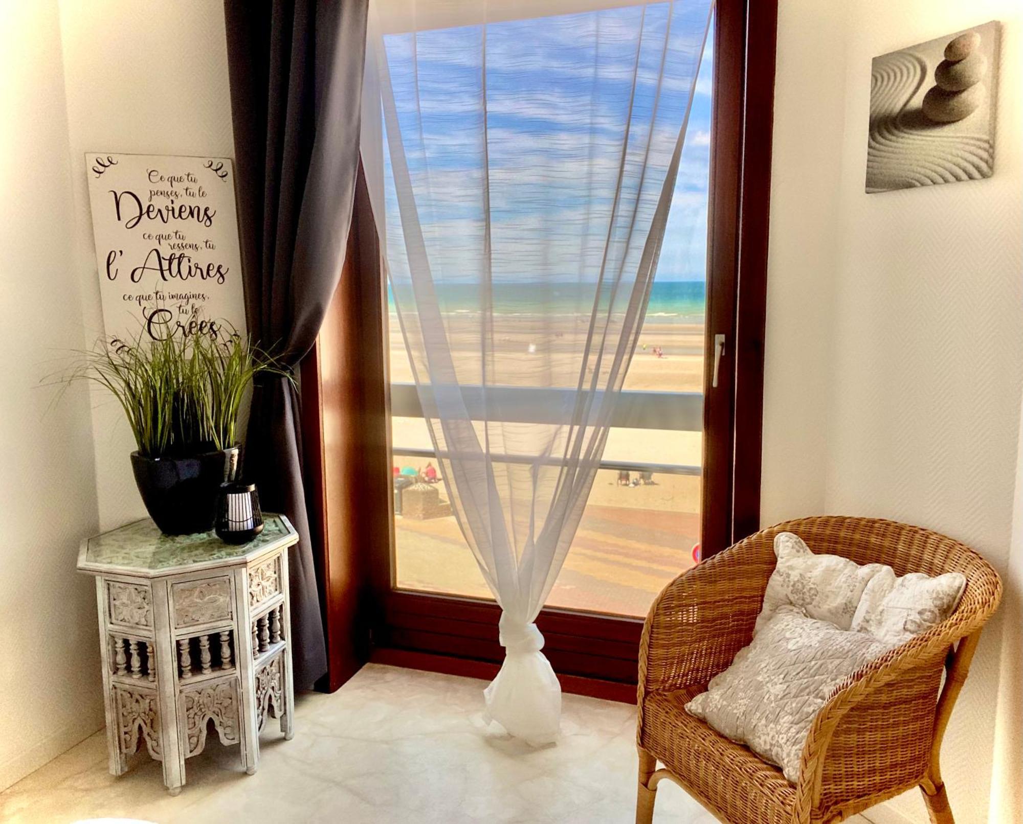 Appartement Vue Frontale Mer, 4 Personnes Bray-Dunes Exterior foto